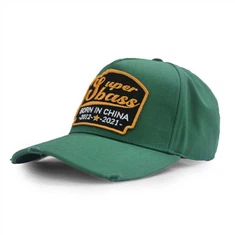 puff brodeerattu logo baseball-hattu