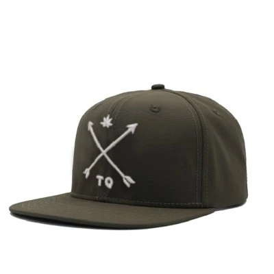 Myydään kuumana 6 paneelinen nyloninen snapback lippalakki