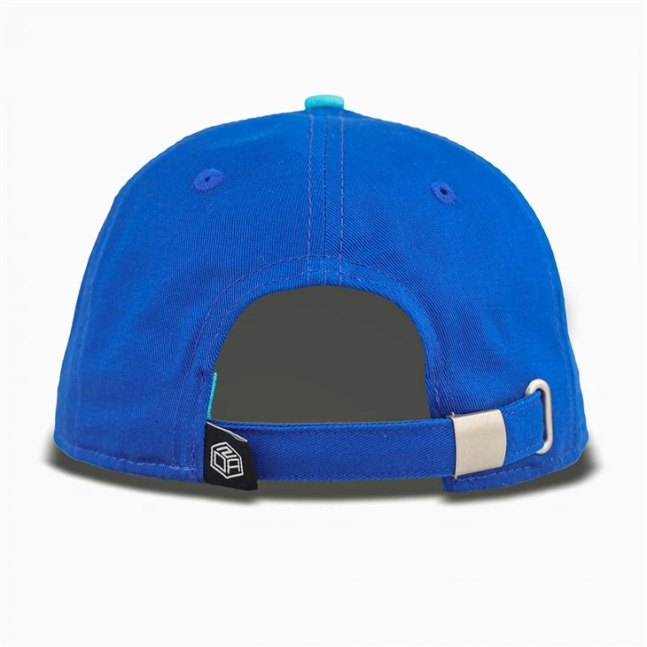 Dark Blue Colored Letters Baseball Cap