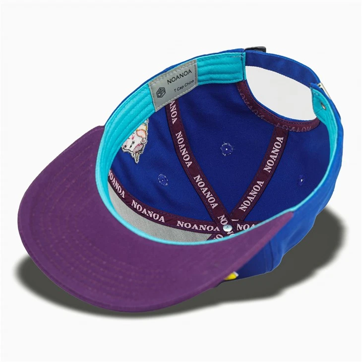 Dark Blue Colored Letters Baseball Cap