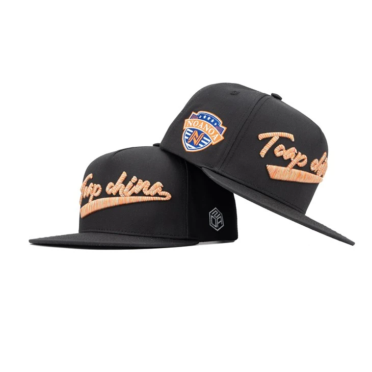 TCAP brodeeratut lippalakit Custom Cap 5 Panel Cotton Twill Snapback